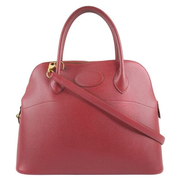 Hermès Bolide Red Leather Handbag (Pre-Owned) - Picture 1 of 15